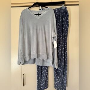 Jaclyn Intimates Two Piece Relaxed Fit Sleepwear Set Size 2x NWT